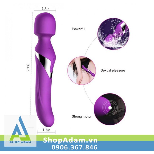 Chày rung tình yêu cao cấp có đuôi xoay ngoáy Aphojoy