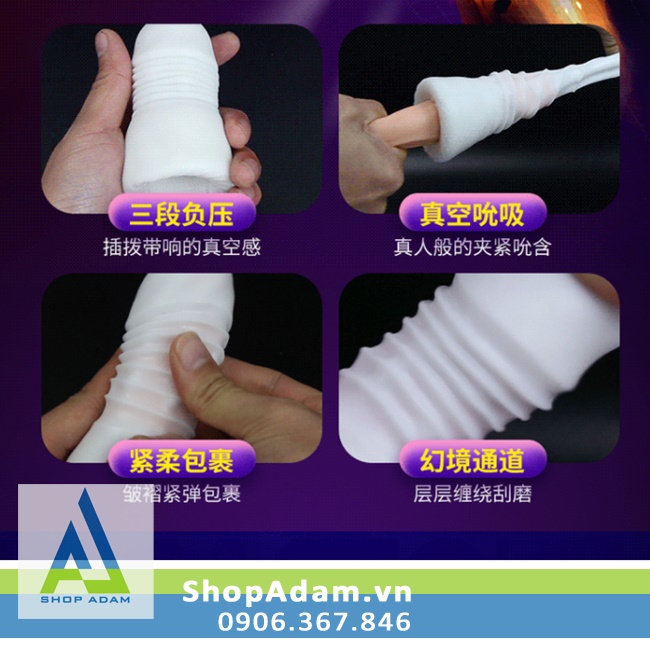 Cốc tự sướng cho nam giá rẻ nhỏ gọn đầu núm vú Leten