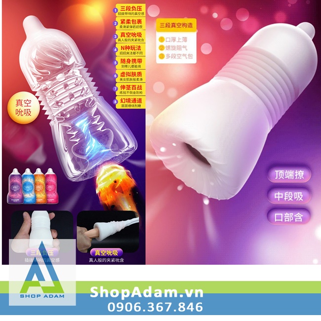 Cốc thủ dâm nam giới giá rẻ nhỏ gọn đầu núm vú Leten