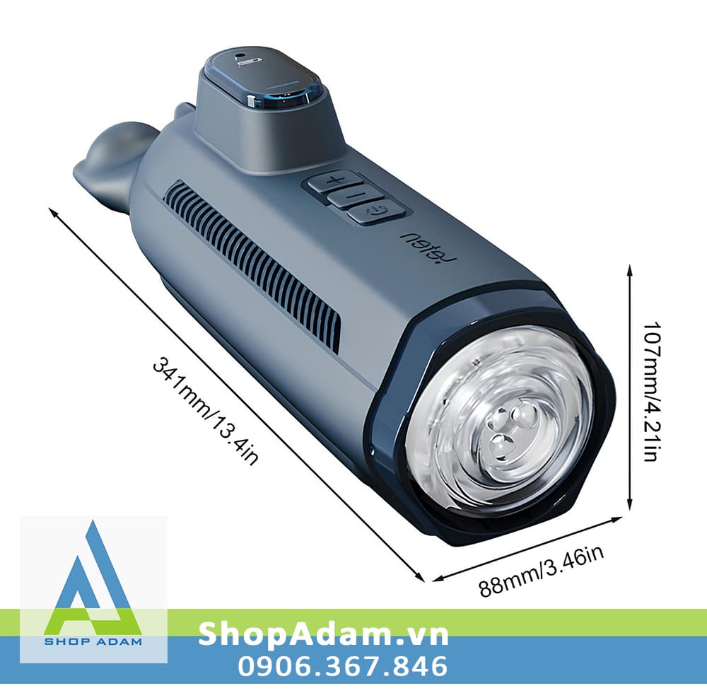 Cốc thủ dâm thụt tự động có âm thanh cho nam Leten Submege