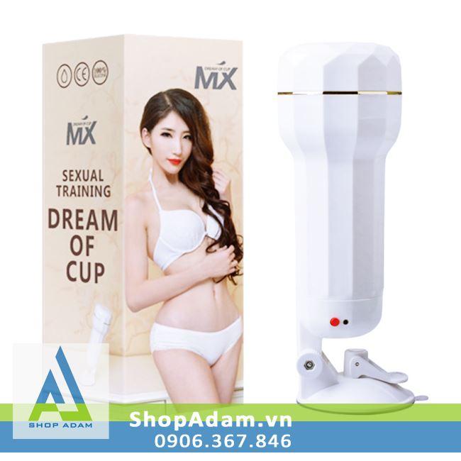 Cốc tình dục gắn tường có rung kêu rên MX Dream
