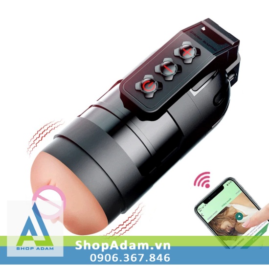 Cốc tự sướng rung cực mạnh có kết nối app Leten Grenade