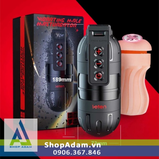 Cốc tự sướng rung cực mạnh có kết nối app Leten Grenade