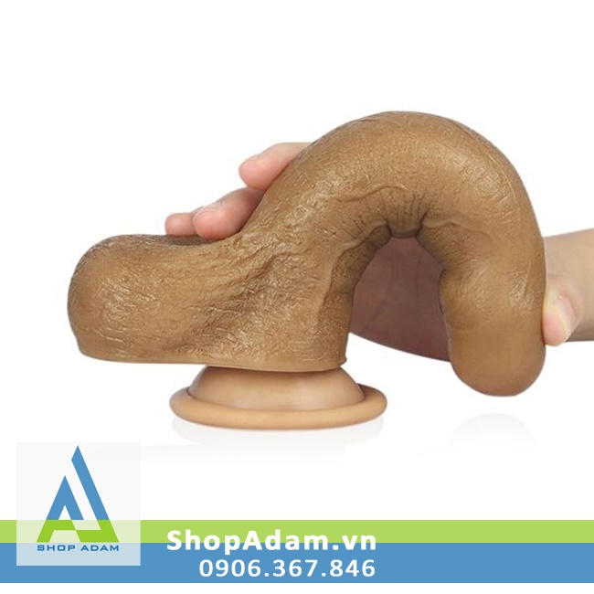 Chim giả gắn tường silicone 2 lớp mềm mại như thật Lovetoy Nature Cock