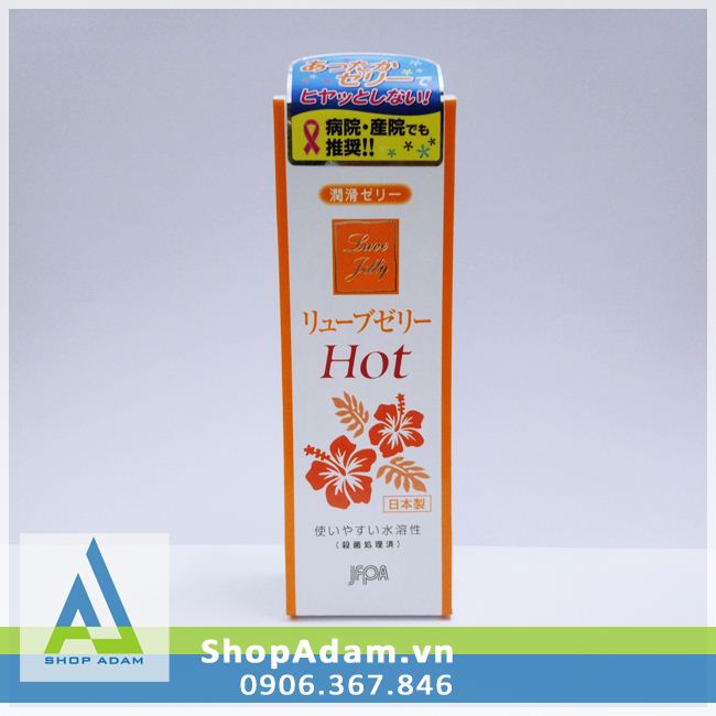 Dầu bôi trơn Jex Luve Jelly Hot tạo cảm giác ấm