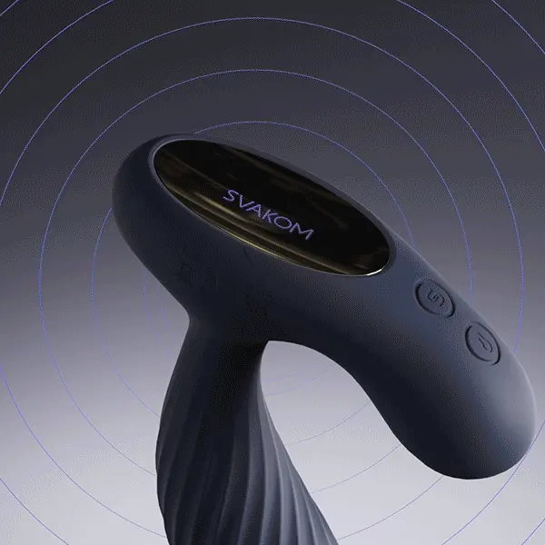 Đồ chơi hậu môn có sưởi ấm kết nối App Svakom Vick Neo 2