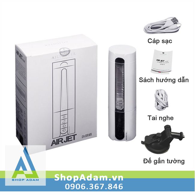 Máy bú mút tự động Ailighter Air Jet có sưởi ấm