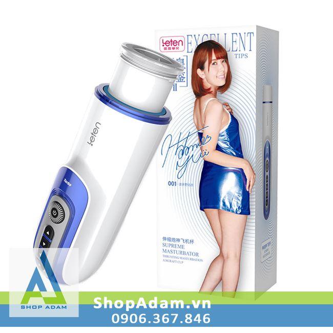 Đồ chơi tình dục nam tự động có âm thanh và sưởi ấm Leten Excellent