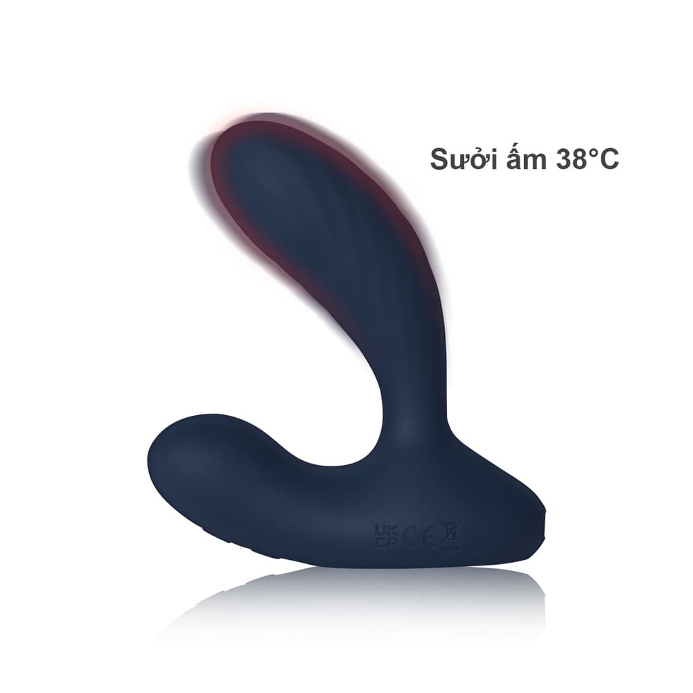 Đồ chơi tuyến tiền liệt có sưởi ấm kết nối App Svakom Vick Neo 2