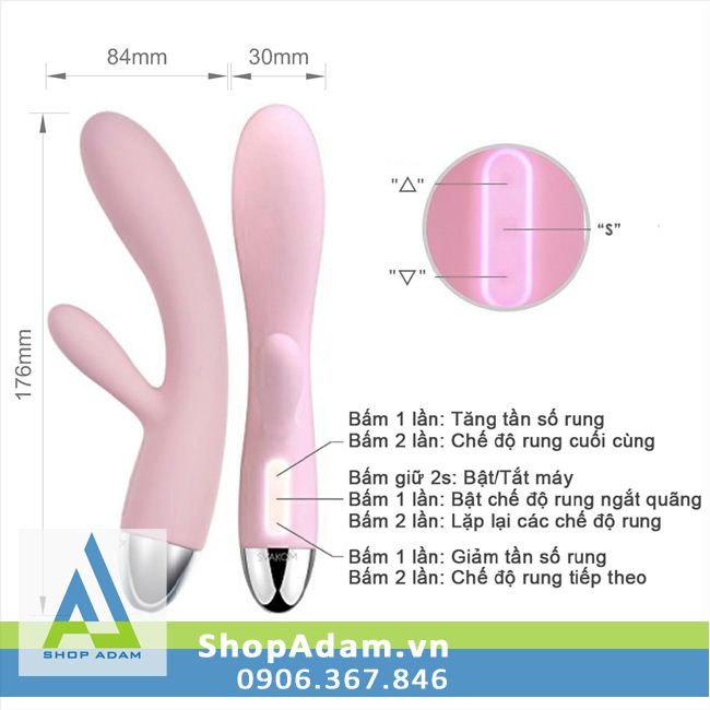 Dương vật giả cao cấp Svakom Alice