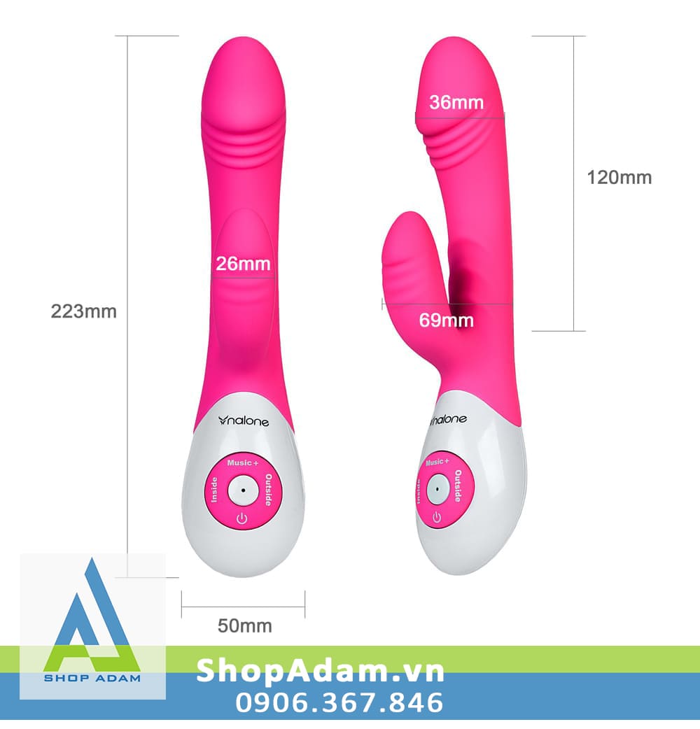 Dương vật giả cao cấp rung theo nhạc Nalone Dancer Dương vật giả cao cấp rung theo nhạc Nalone Dancer