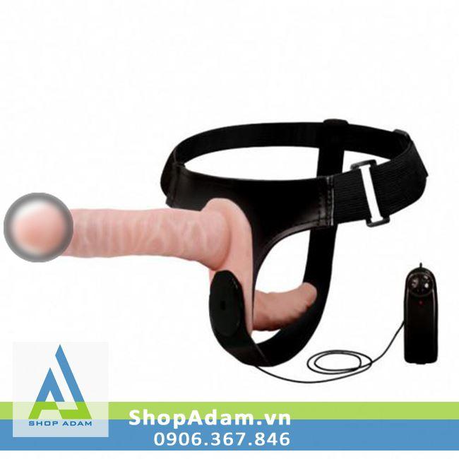 Dương vật giả dây đeo có 2 đầu rung Ultra Passionate Harness