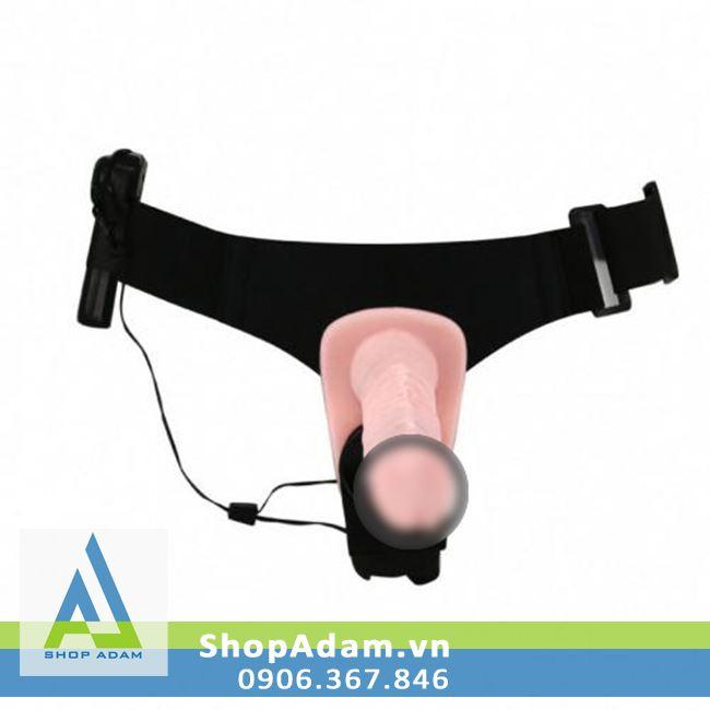 Dương vật giả dây đeo có 2 đầu rung Ultra Passionate Harness