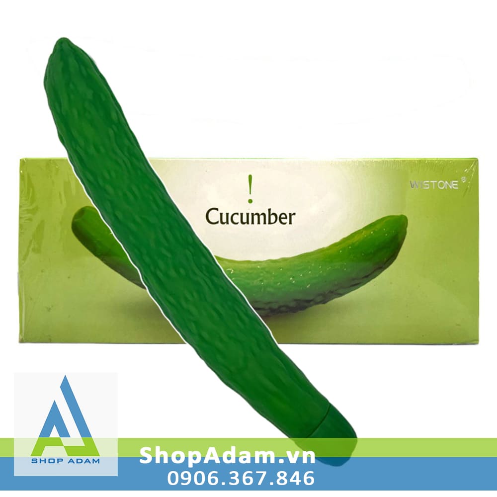 Dương vật giả dưa chuột rung 10 chế độ Wistone Cucumber Dương vật giả dưa chuột rung 10 chế độ Wistone Cucumber