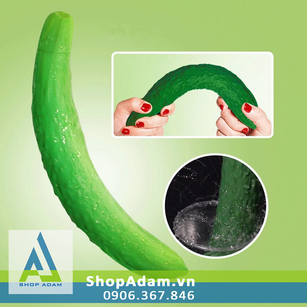 Dương vật giả dưa chuột rung 10 chế độ Wistone Cucumber Dương vật giả dưa chuột rung 10 chế độ Wistone Cucumber