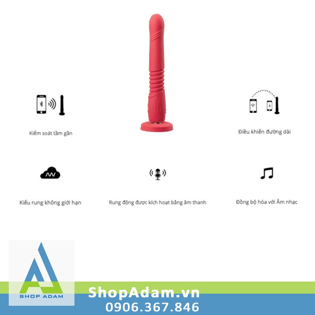 dương vật giả gắn tường Lovense Gravity