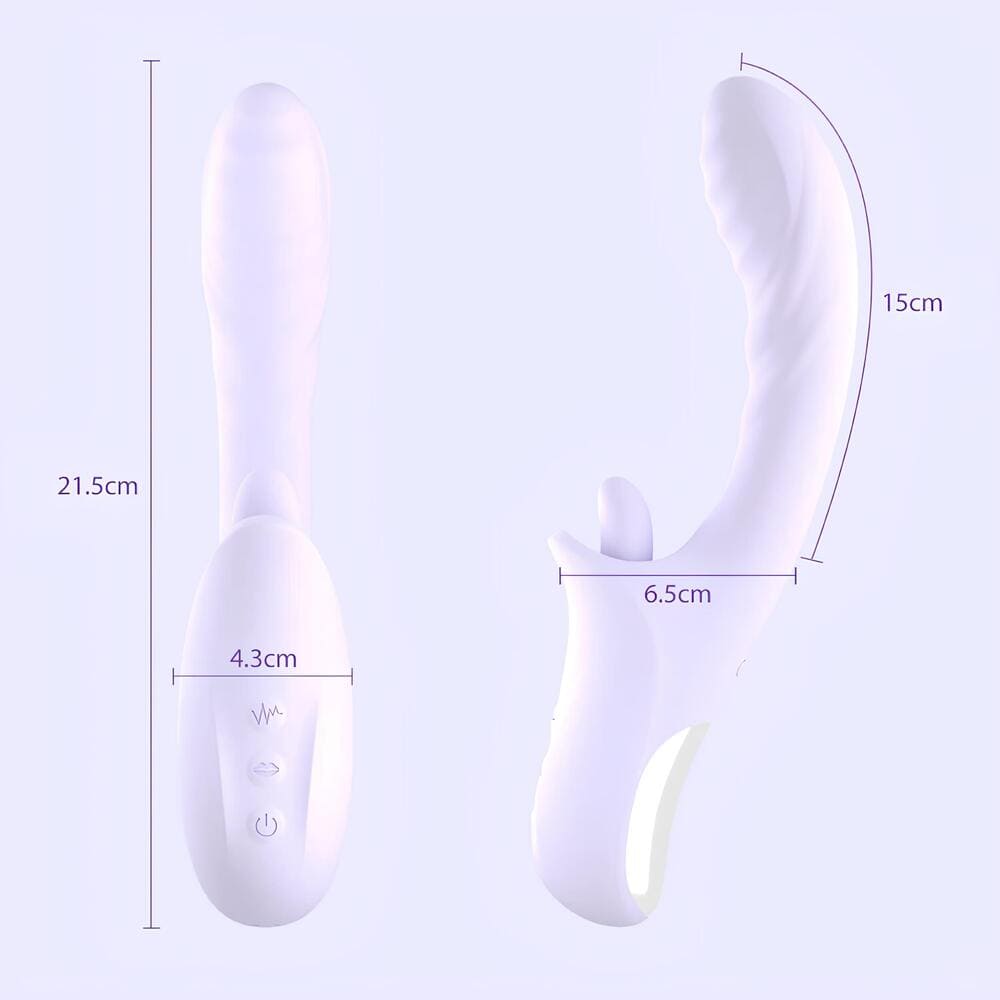 Dương vật giả rung liếm cao cấp Svakom Purple Tide Dương vật giả rung liếm cao cấp Svakom Purple Tide