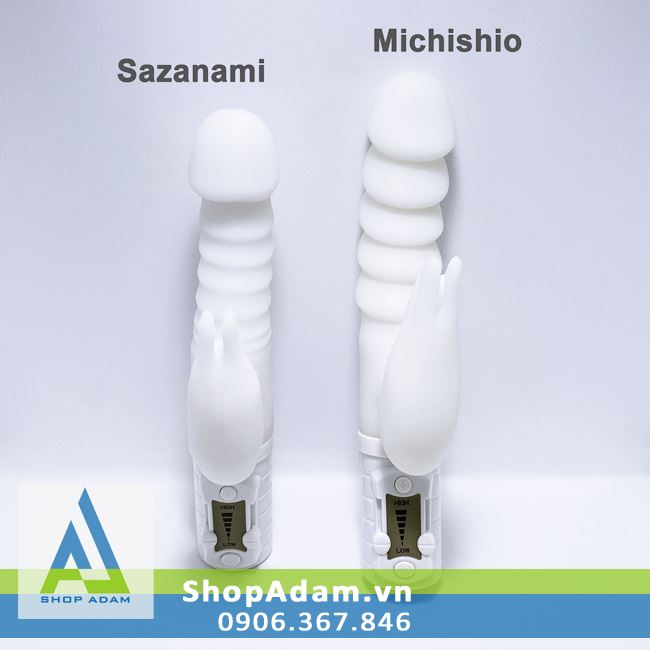 Dương vật giả rung ngoáy cánh thiên thần Michisio và Sazanami Nhật Bản