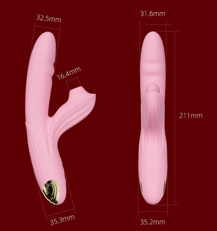 Dương vật rung thụt hút đa năng Svakom Frederica Dương vật rung thụt hút đa năng Svakom Frederica