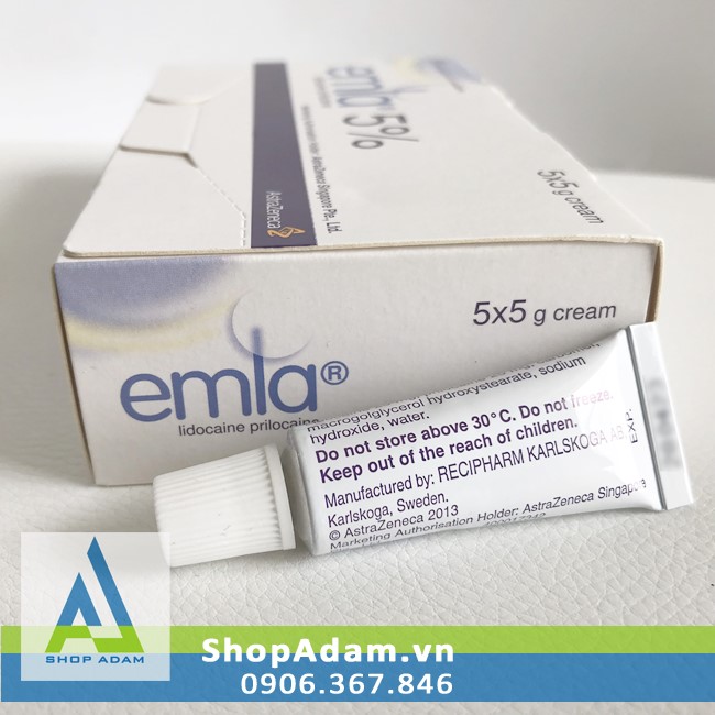 Emla 5g gel bôi chống xuất tinh sớm - Thuỵ Điển Emla 5g gel bôi chống xuất tinh sớm - Thuỵ Điển