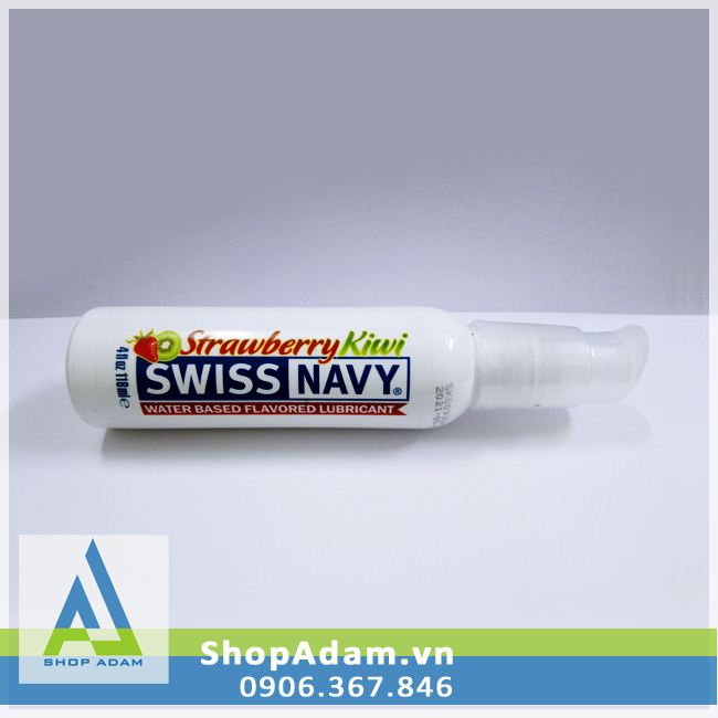 Gel bôi trơn cao cấp Swiss Navy Strawberry Kiwi