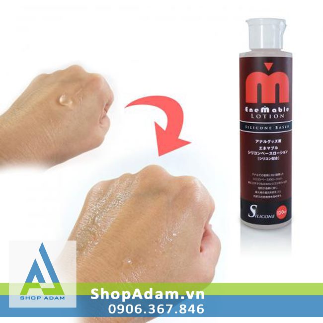 Gel bôi trơn gốc silicon Enemable Nhật Bản 120ml