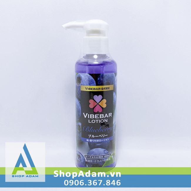 Gel bôi trơn hương việt Quất Vibebar Lotion Blueberry Nhật Bản
