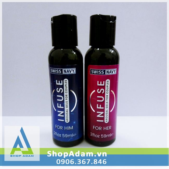 Gel bôi trơn kích thích nam và nữ Swiss Navy Infuse