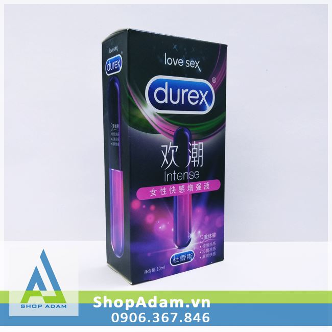 Gel bôi trơn tăng khoái cảm Durex Intense