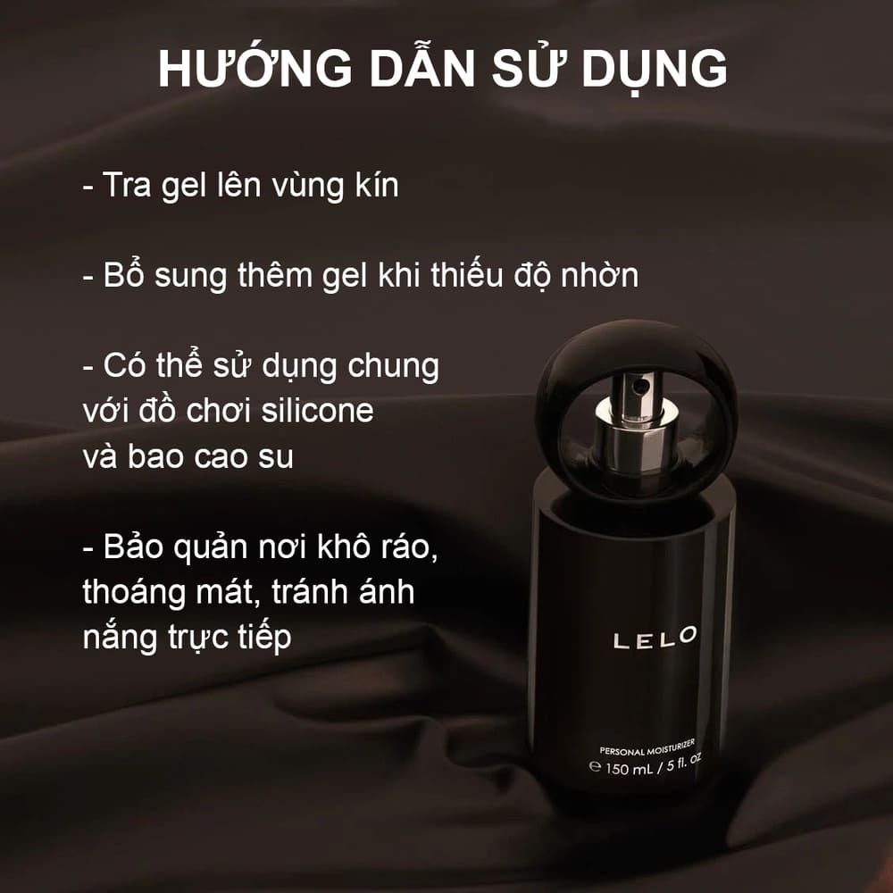 Kem bôi trơn cao cấp Lelo Water-Based 150ml