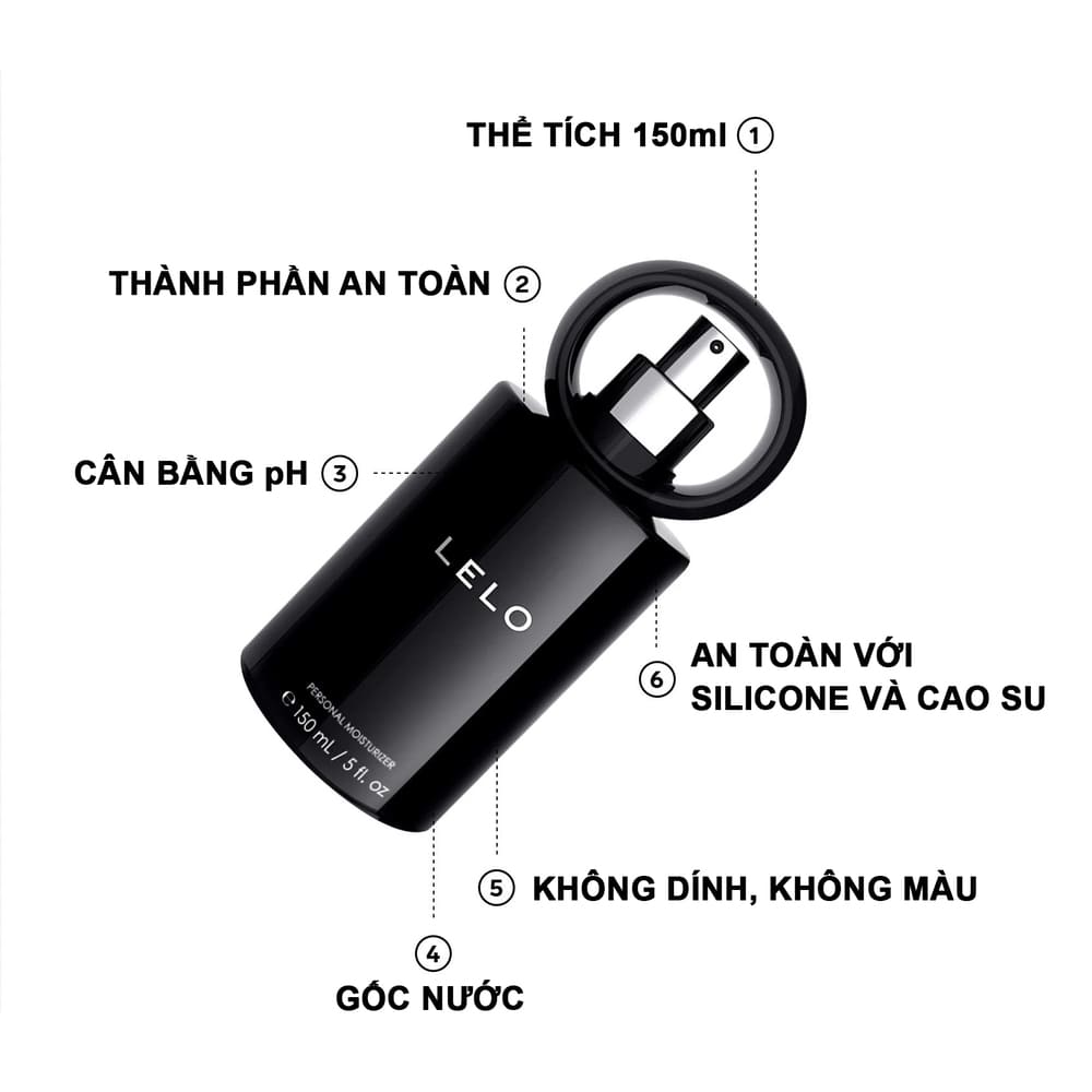 Kem bôi trơn gốc nước Lelo Water-Based 150ml