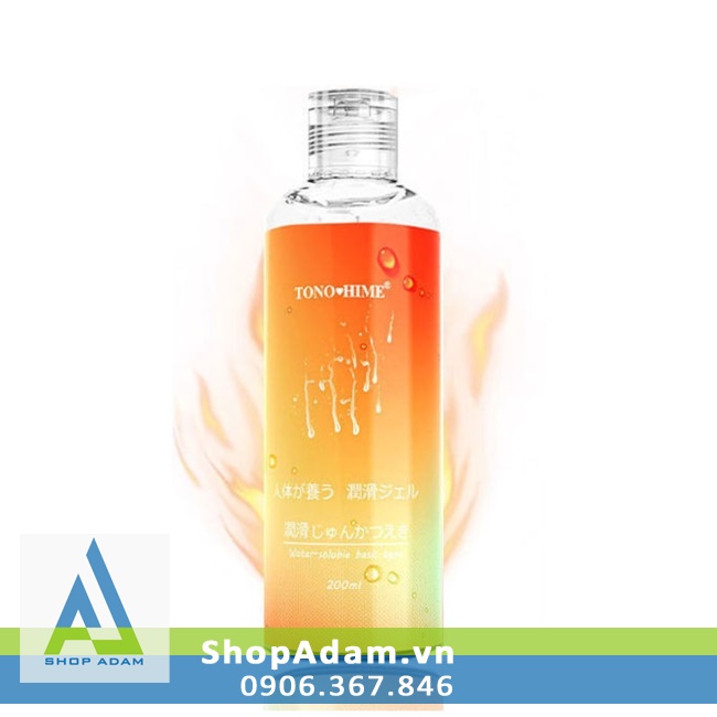 Kem bôi trơn khi quan hệ nóng ấm Tono Hime 200ml - Nhật Bản