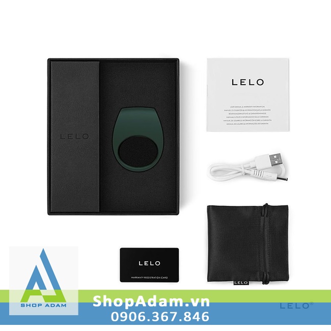 Lelo Tor 2 vòng rung tình yêu cao cấp cho nam của Thụy Điển