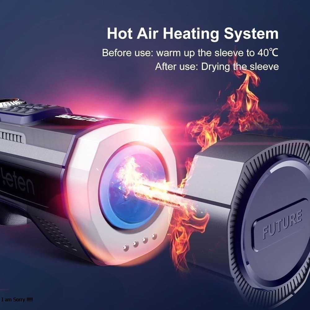 Leten 708 Future Version 3 máy thẩm du thụt co bóp rên rỉ có sưởi ấm 