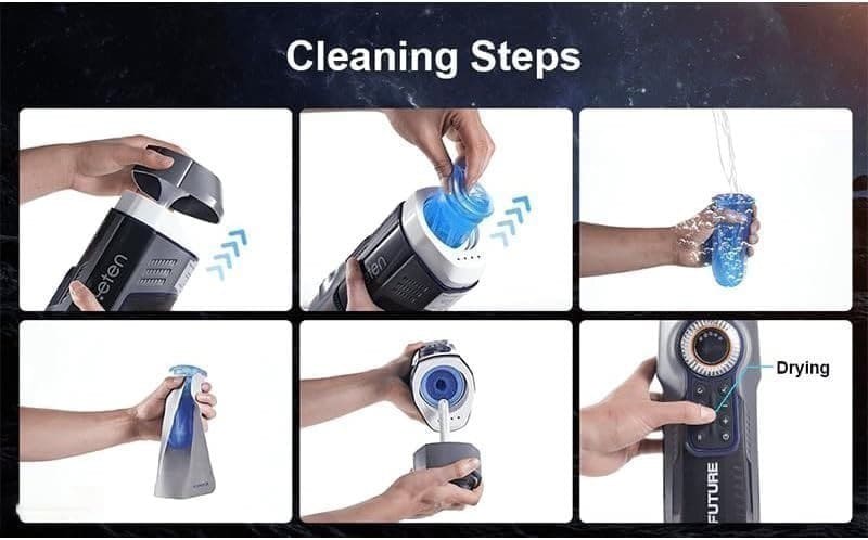 Leten 708 Future Version 3 máy thẩm du thụt co bóp rên rỉ có sưởi ấm 