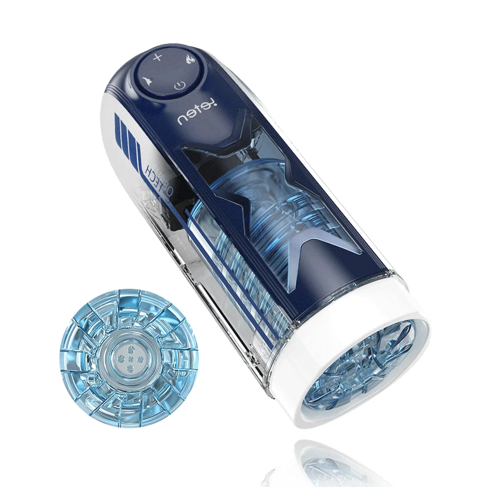 Leten X Speed Turbo máy tự sướng tự động thụt có sưởi ấm và âm thanh