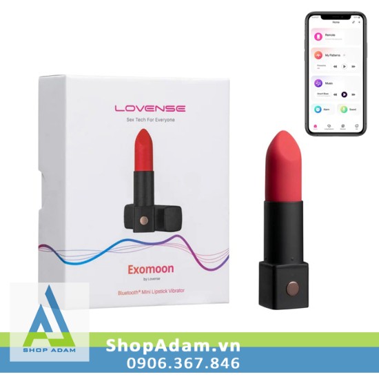 Trứng rung hình thỏi son Lovense Exomoon