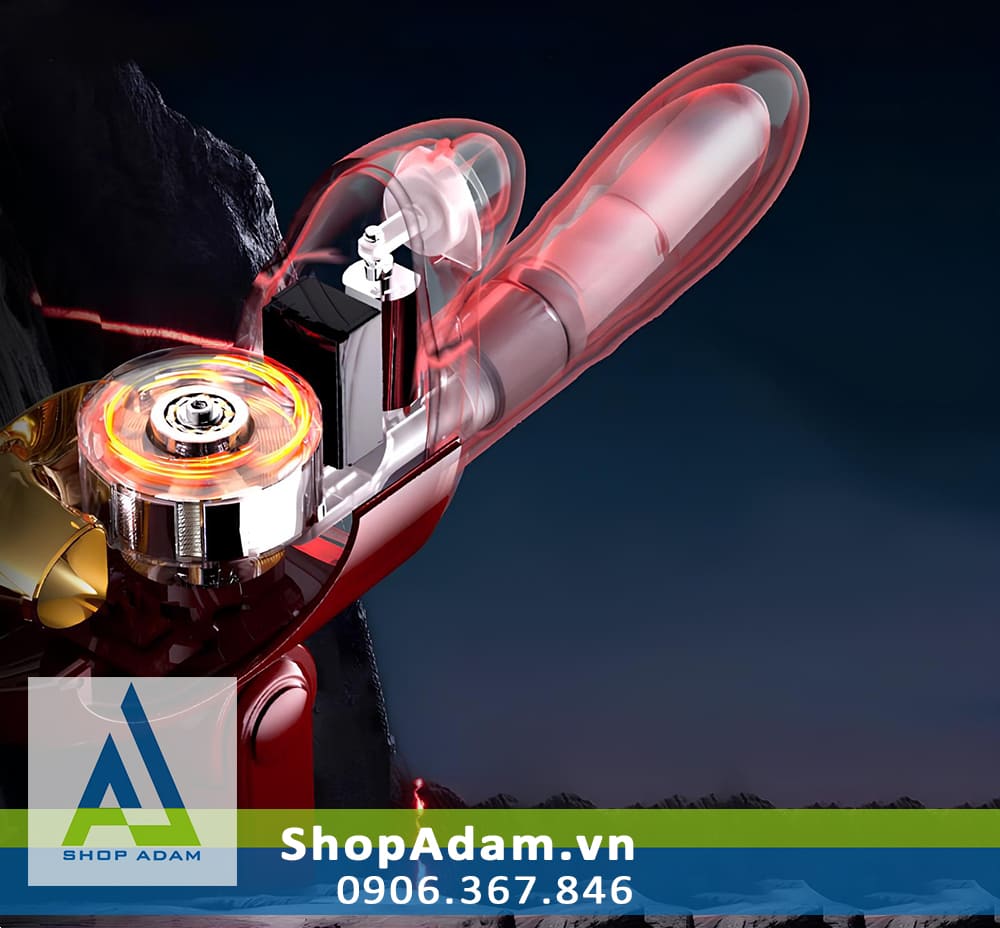 Máy làm tình cho nữ thụt hút gắn tường điều khiển từ xa Leten Thick Pro