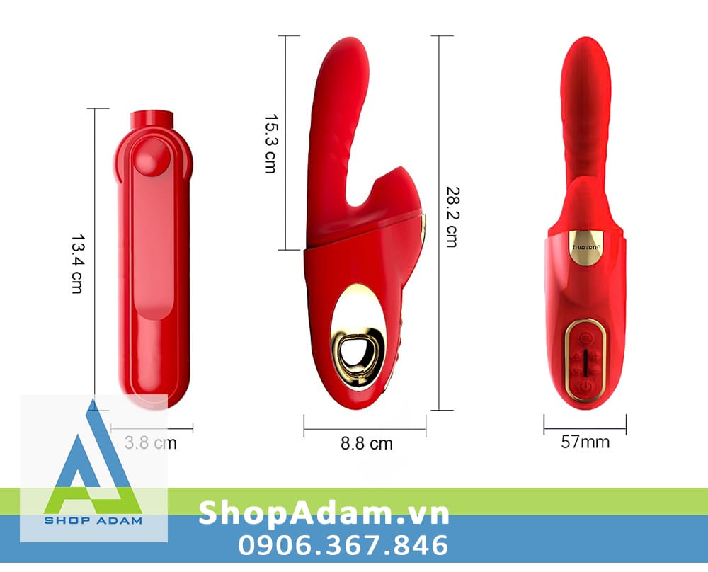 Máy làm tình cho nữ thụt hút gắn tường điều khiển từ xa Leten Thick Pro