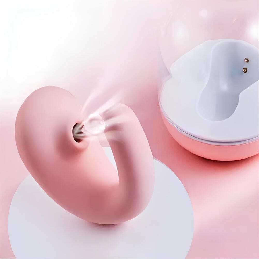 Máy massage âm vật mini có rung hút Zemalia Natasha Máy massage âm vật mini có rung hút Zemalia Natasha
