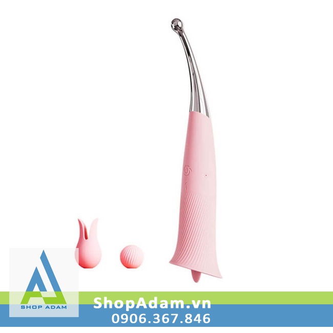 Máy Mát Xa Điểm G 2 Đầu Rung Liếm Siêu Kích Thích Svakom Beverly