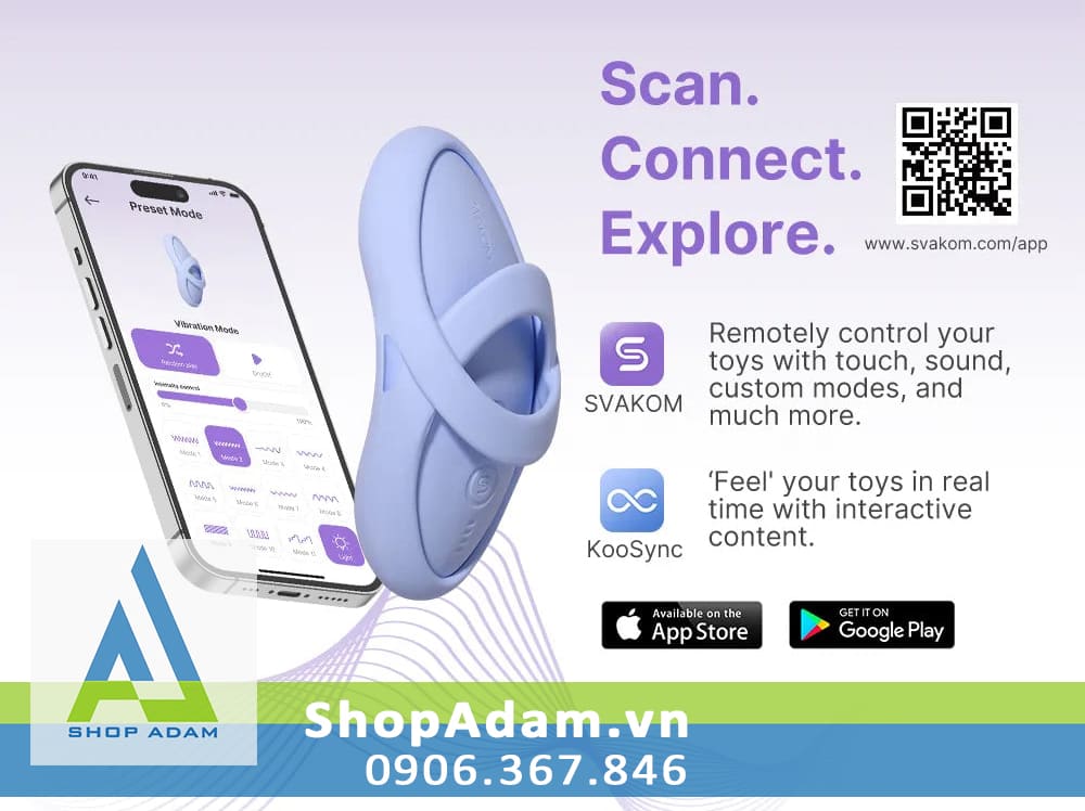 Máy rung âm vật mini đeo ngón tay có sưởi ấm kết nối App Svakom Echo 2 Máy rung âm vật mini đeo ngón tay có sưởi ấm kết nối App Svakom Echo 2