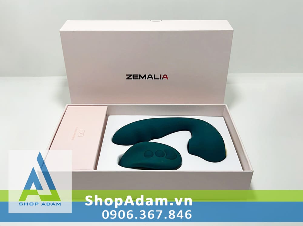 Máy rung bú mút điều khiển từ xa cho nữ Zemalia Tara