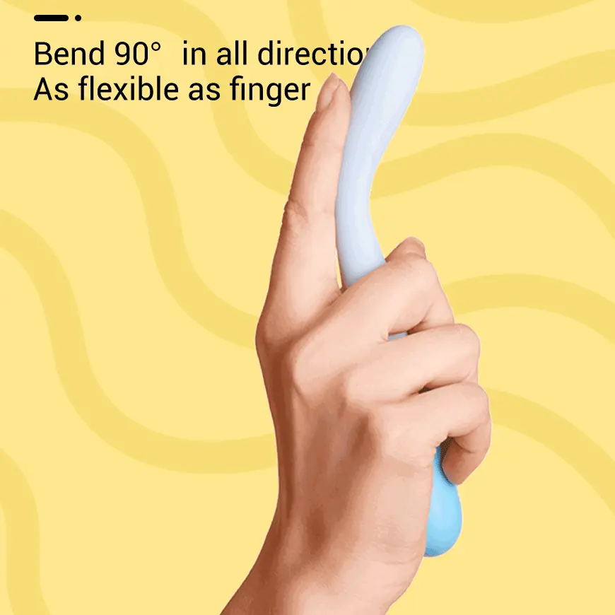 Máy rung cho nữ Durex Slim Vibrator nhỏ gọn uốn cong linh hoạt