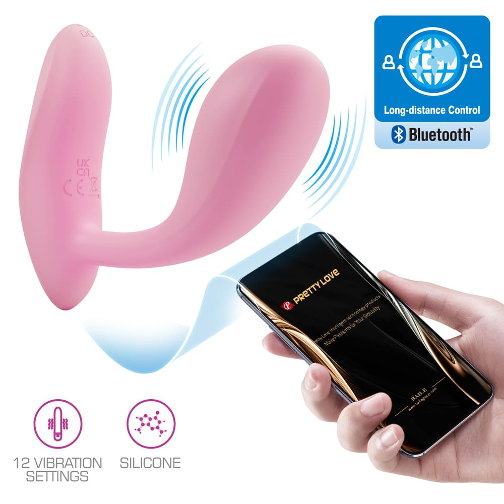 Máy rung điểm G điều khiển từ xa qua App Pretty Love Baird