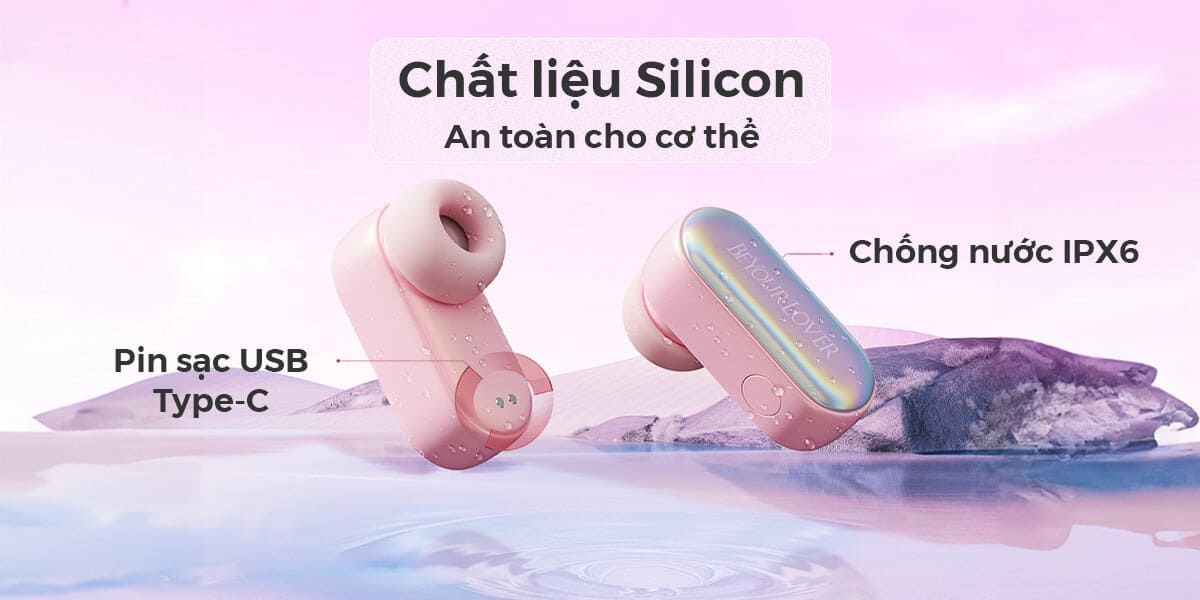 Máy rung hút âm vật mini có sưởi ấm kết nối App Svakom Mimiki