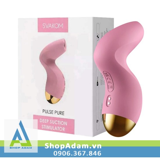 Máy rung hút vùng kín Svakom Pulse Pure