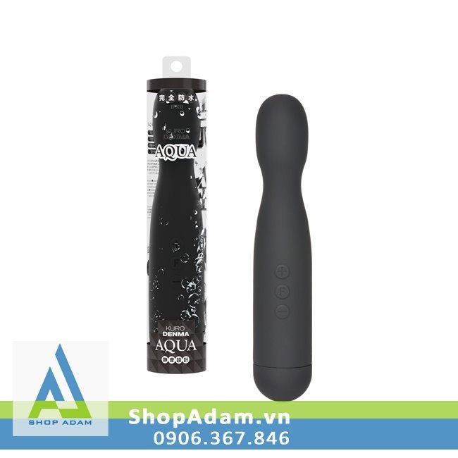 Máy rung mini massage vùng kín siêu mạnh Pink & Kuro Denma Aqua