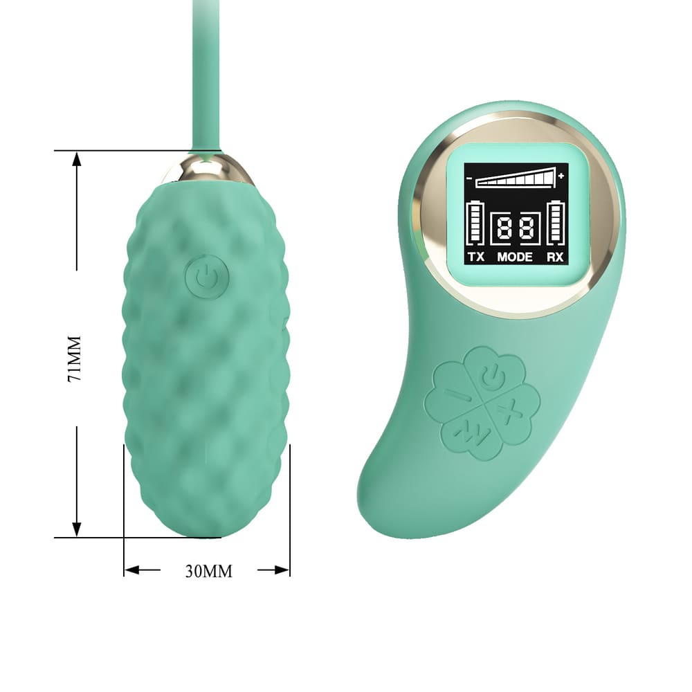 Máy rung trứng điều khiển từ xa màn hình Led Pretty Love Vivian
