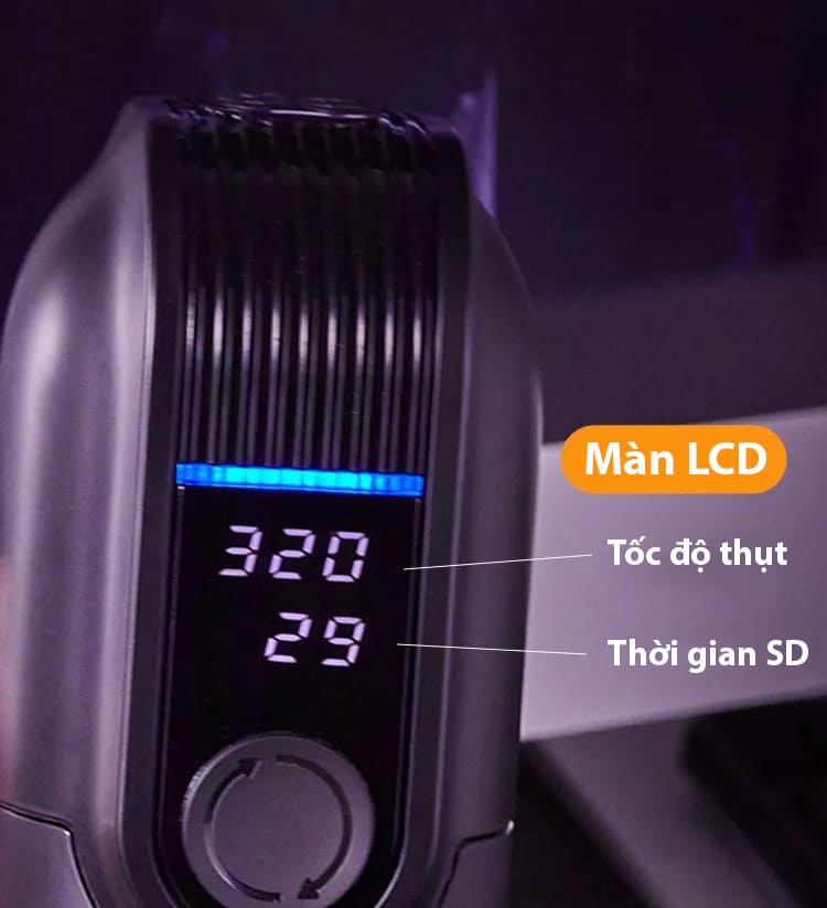 Máy thẩm du nam thụt sưởi ấm âm thanh Leten Black Hurricane Hole Pro